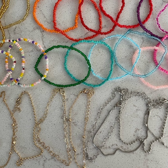 Beaded Bracelet Assortment Qty. 41 NWOT - Picture 6 of 7